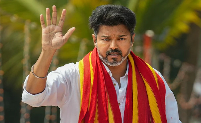 TVK chief Vijay says 'DMK regime must learn from union territory govt'